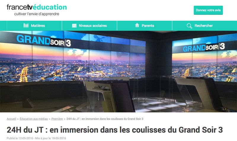 web documentaire " 24h du JT"