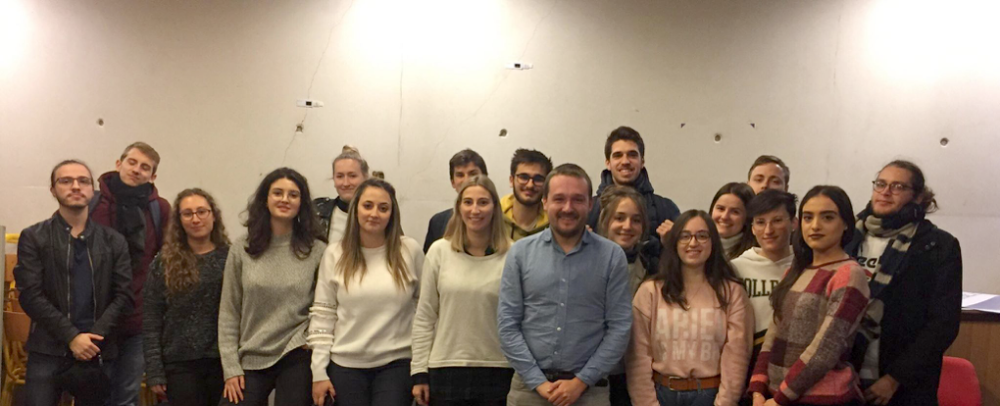 Remy_Buisine et les étudiants en journalisme de l'UCP