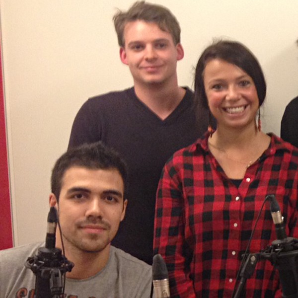 Florian Guadalupe et Pierre-Yann Mazari avec Raphaëlle Thomas