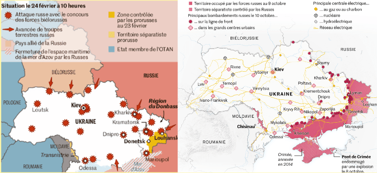 Cartographier la guerre en Ukraine : Comment le journal Le Monde réussit ce travail « pas si facile » ?  
